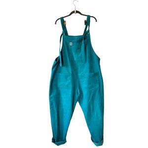 Lucy and Yak Blue Overalls or Dungarees size US 12 R or UK 16 R